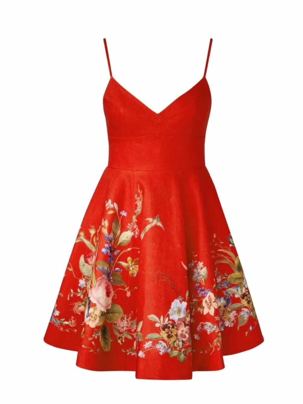 zimmermann dress red | Dresses | Zimmermann Nwt Dress Size 46 Us A linen mini dress featuring a deep V Zimmermann Linen Midi Dress -